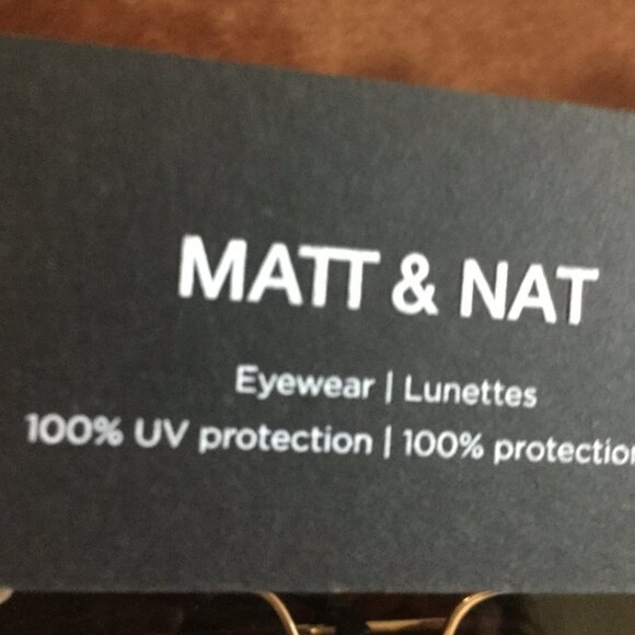 NWT Matt & Nat sunglasses comes with cleaning cloth and eyeglass case in box - Picture 2 of 5